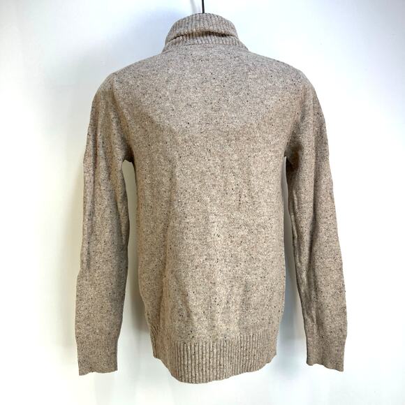 J. Crew Rugged Merino Shawl Collar Donegal Sweater Knit Pullover - Picture 7 of 7